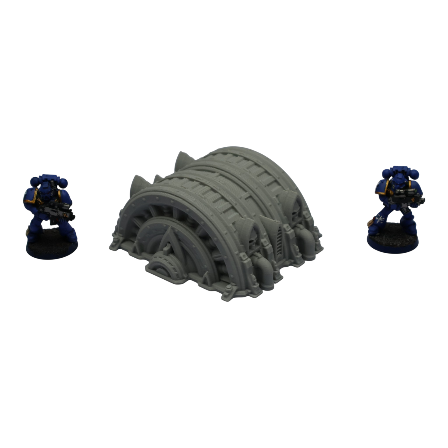 Dual Turbine - 28mm Wargaming Scatter Terrain Scenery Tabletop Grimdark