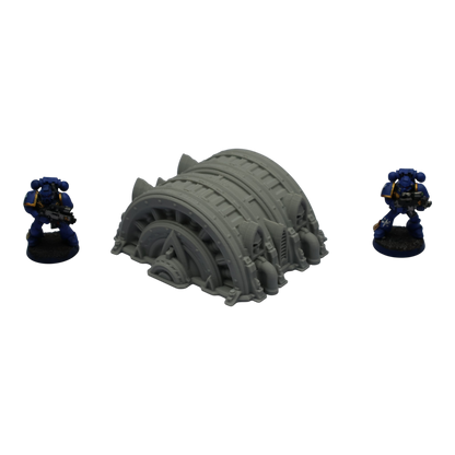 Dual Turbine - 28mm Wargaming Scatter Terrain Scenery Tabletop Grimdark