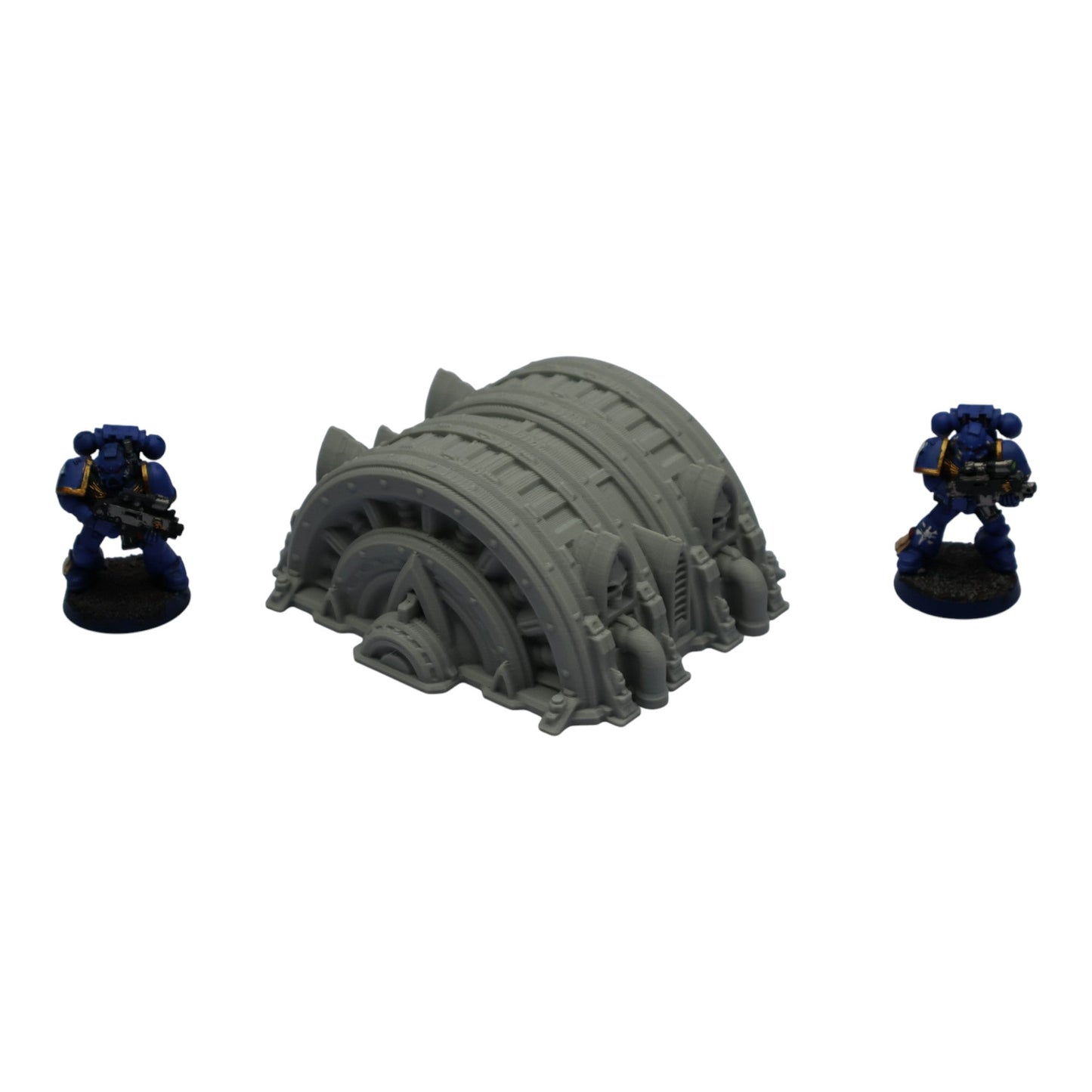 Dual Turbine - 28mm Wargaming Scatter Terrain Scenery Tabletop Grimdark