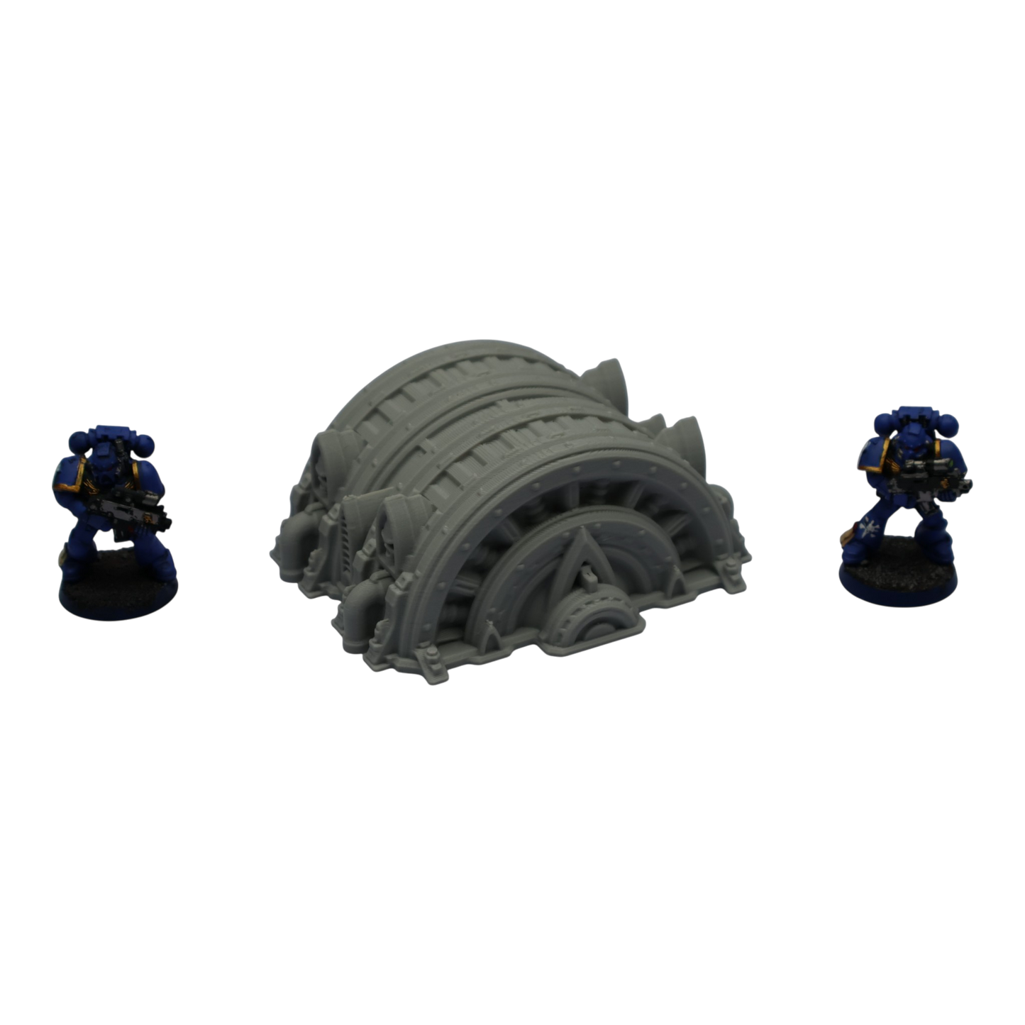 Dual Turbine - 28mm Wargaming Scatter Terrain Scenery Tabletop Grimdark