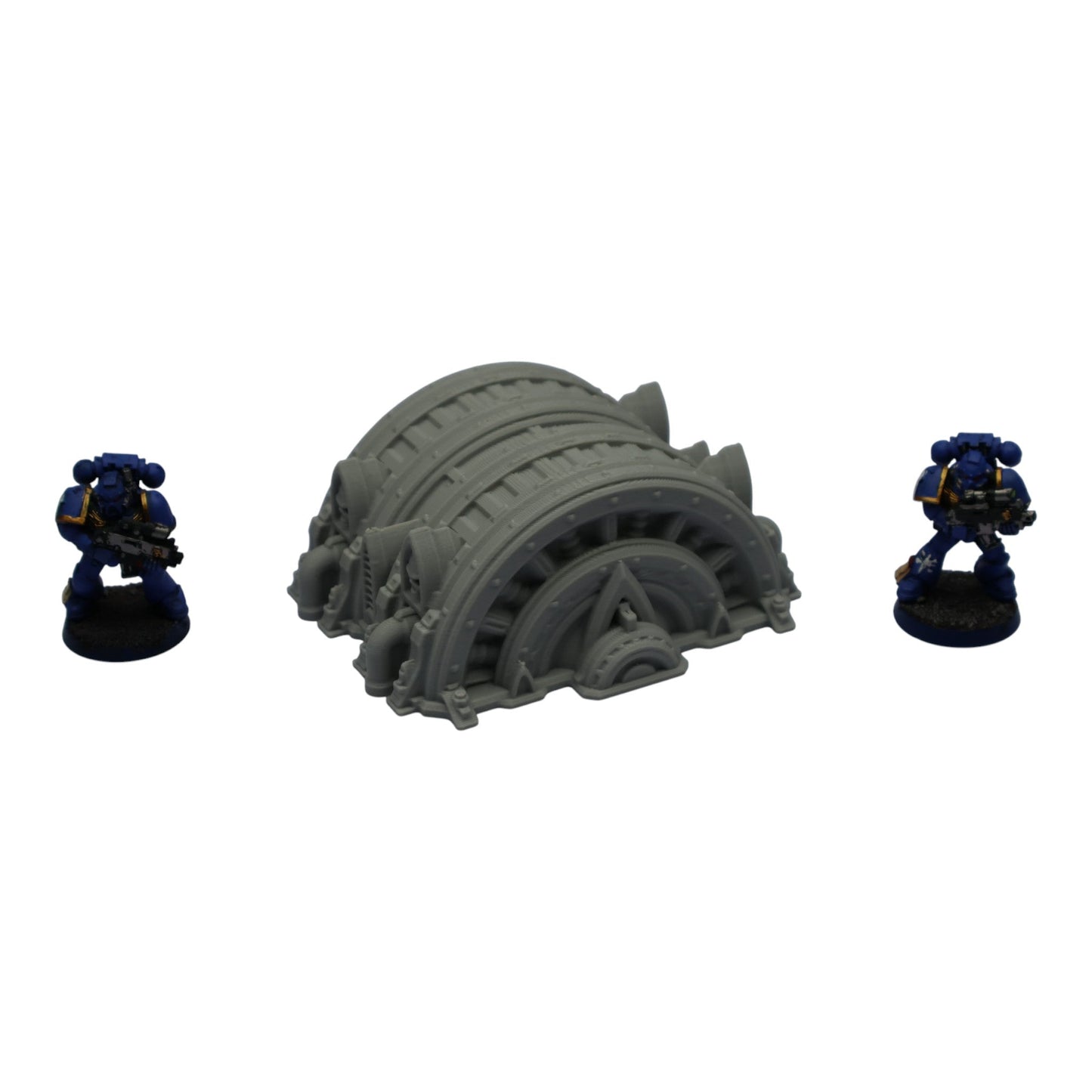 Dual Turbine - 28mm Wargaming Scatter Terrain Scenery Tabletop Grimdark