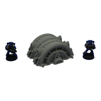 Dual Turbine - 28mm Wargaming Scatter Terrain Scenery Tabletop Grimdark