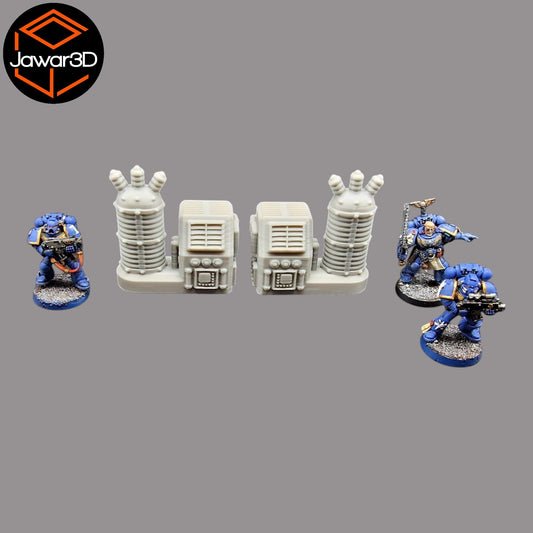 Energy Bridge Capacitor - 28mm Wargaming Scatter Terrain Scenery Tabletop Miniature