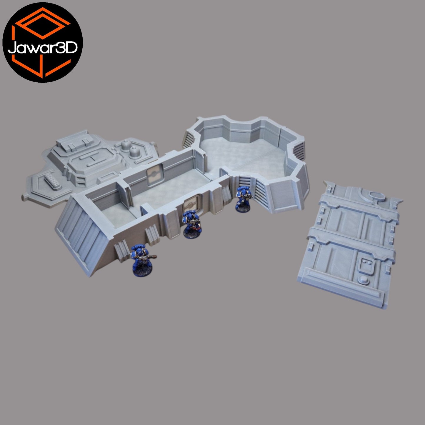 Marine HQ - 28mm Wargaming Scatter Terrain Scenery Tabletop Miniature