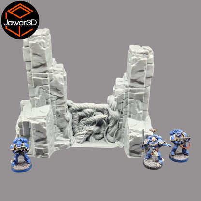 Vine Pathway - 28mm Wargaming Scatter Terrain Scenery Tabletop Miniature