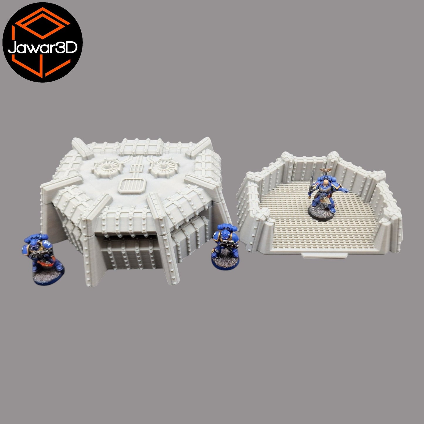 Reinforced Defence Bunker - 28mm Wargaming Scatter Terrain Scenery Tabletop