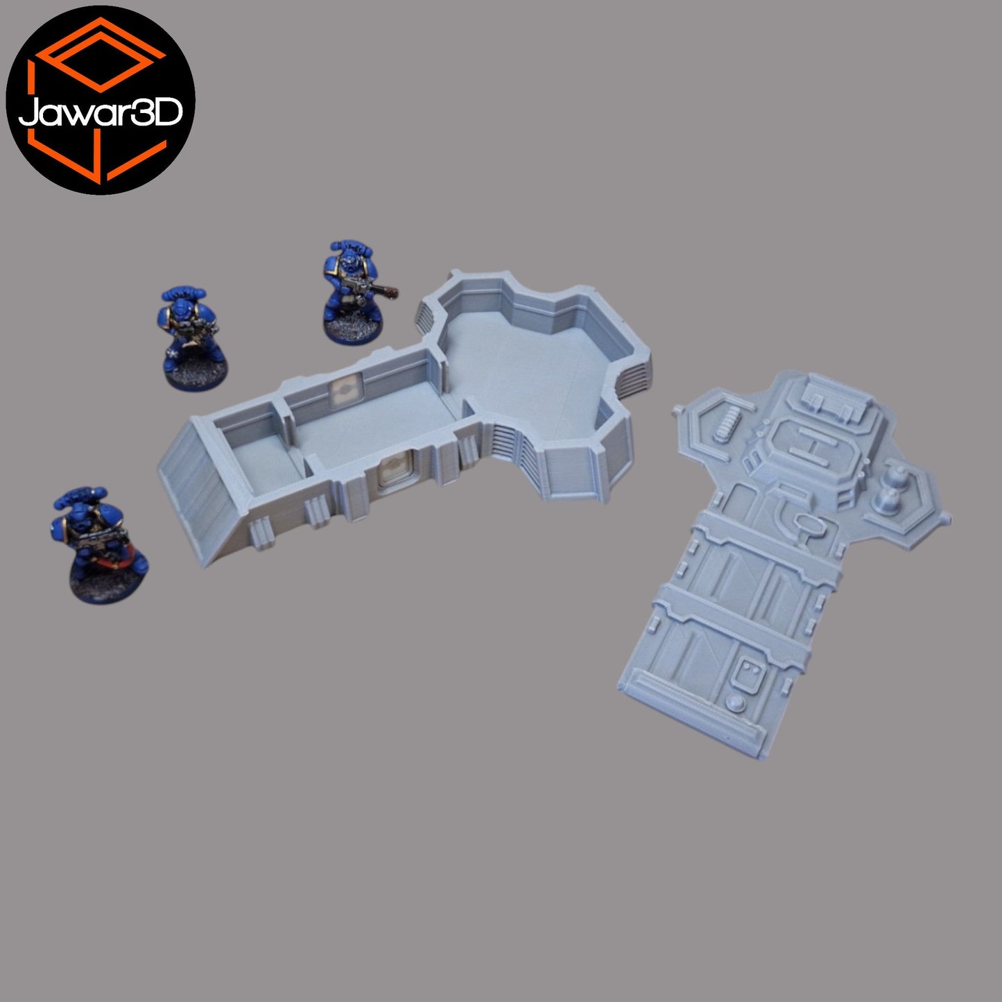 Marine HQ - 28mm Wargaming Scatter Terrain Scenery Tabletop Miniature