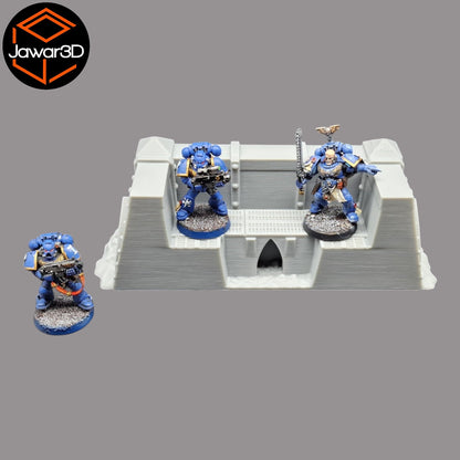 Zarix Corner - 28mm Wargaming Scatter Terrain Scenery Tabletop Miniature