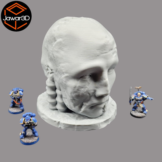 Head Statue - 28mm Wargaming Scatter Terrain Scenery Tabletop Miniature