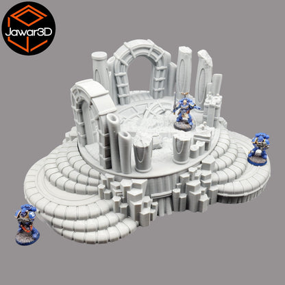 Thrax Ruins - 28mm Wargaming Scatter Terrain Scenery Tabletop Miniature