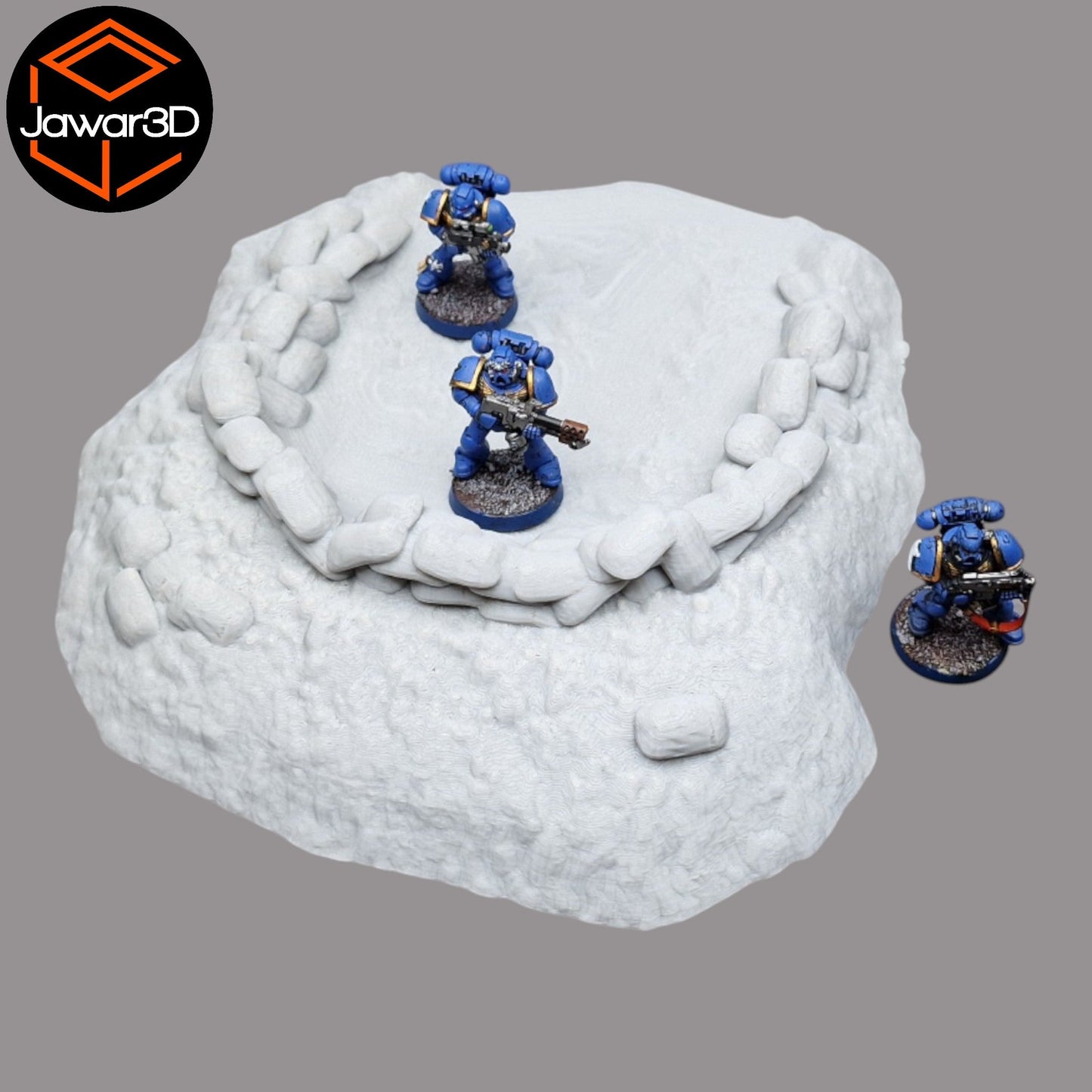Vehicle Emplacement - 28mm Wargaming Scatter Terrain Scenery Tabletop Miniature