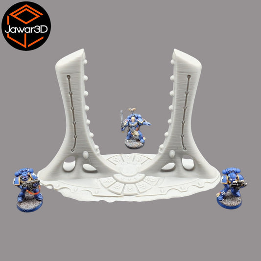 Draxus Gate - 28mm Wargaming Scatter Terrain Scenery Tabletop Miniature