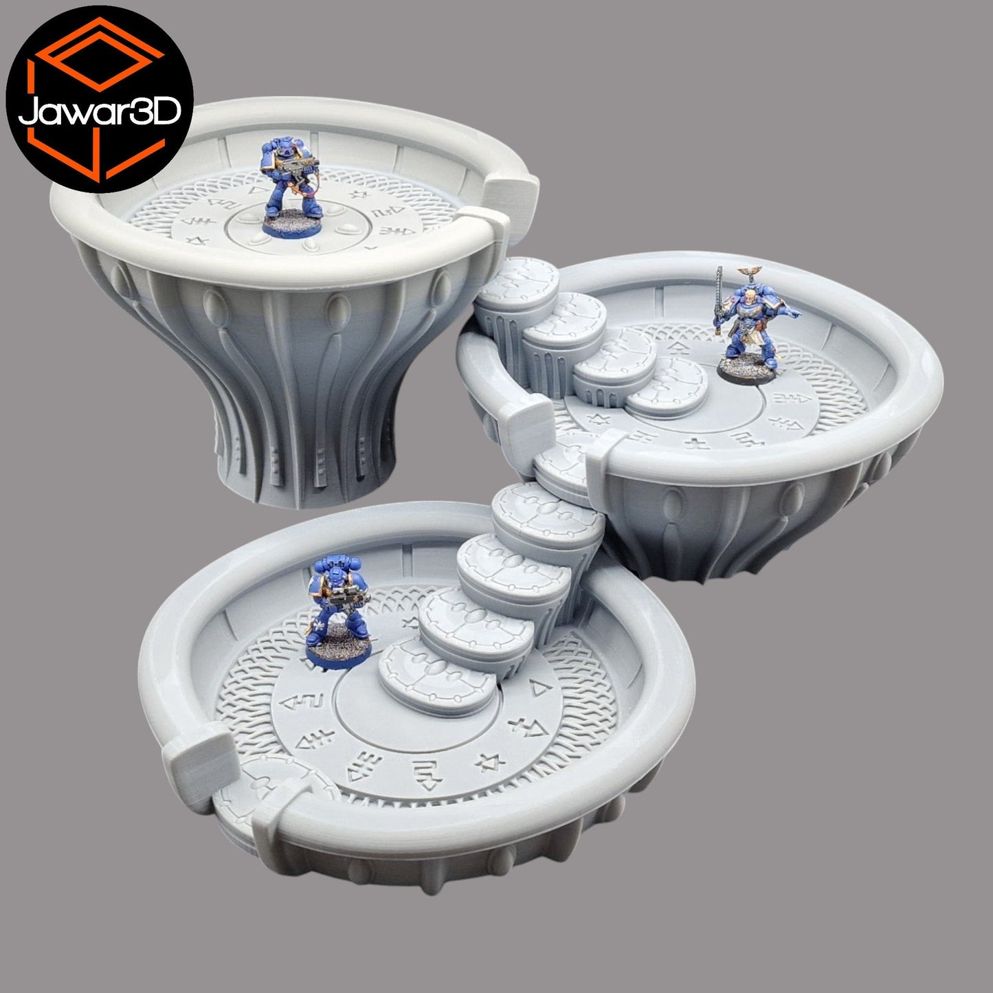 Draxus Platforms - 28mm Wargaming Scatter Terrain Scenery Tabletop Miniature