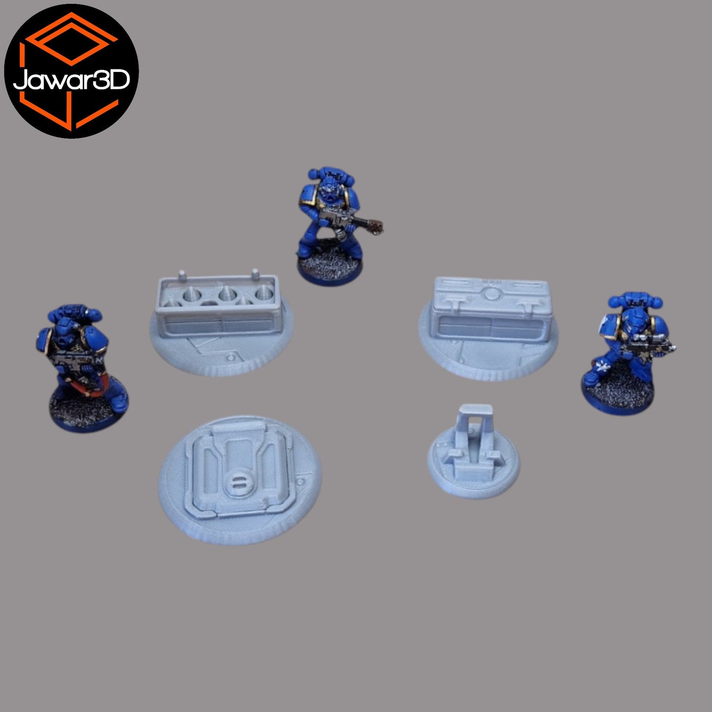 Objective Markers x4 - 28mm Wargaming Scatter Terrain Scenery Tabletop Miniature