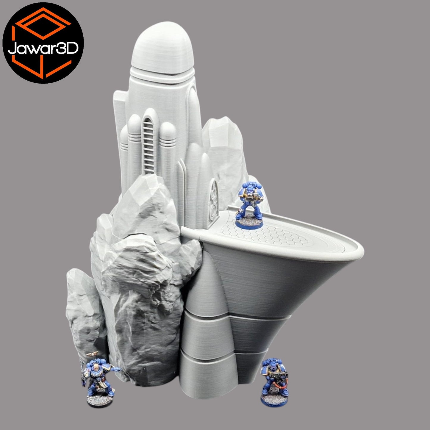 Irix Base - 28mm Wargaming Scatter Terrain Scenery Tabletop Miniature