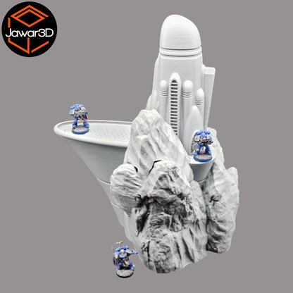 Irix Base - 28mm Wargaming Scatter Terrain Scenery Tabletop Miniature