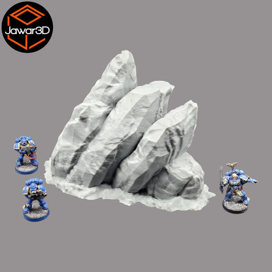 Irix Rock - 28mm Wargaming Scatter Terrain Scenery Tabletop Miniature