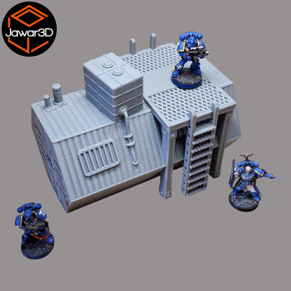 Nyxar Habitat #1 - 28mm Wargaming Scatter Terrain Scenery Tabletop Miniature