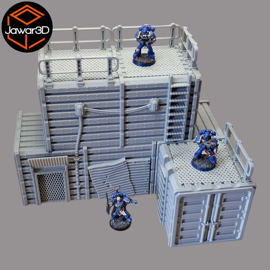 Nyxar Habitat #2 - 28mm Wargaming Scatter Terrain Scenery Tabletop Miniature