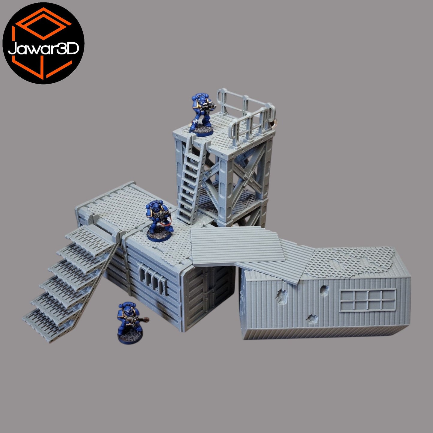 Nyxar Habitat #4 - 28mm Wargaming Scatter Terrain Scenery Tabletop Miniature