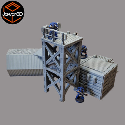 Nyxar Habitat #4 - 28mm Wargaming Scatter Terrain Scenery Tabletop Miniature