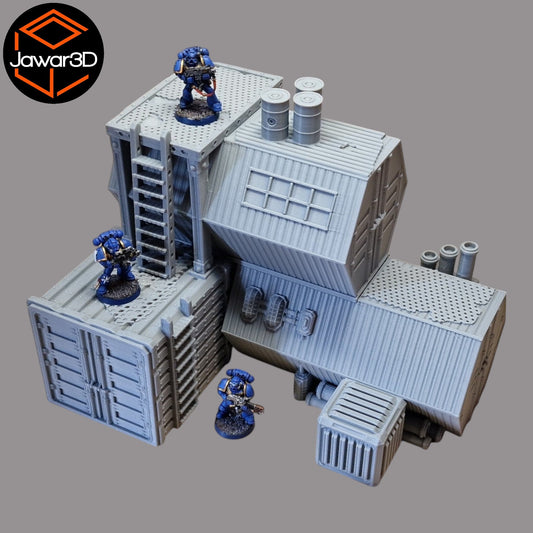 Nyxar Habitat #5 - 28mm Wargaming Scatter Terrain Scenery Tabletop Miniature