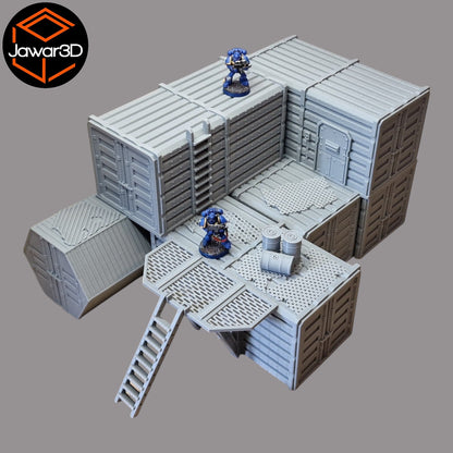 Nyxar Habitat #6 - 28mm Wargaming Scatter Terrain Scenery Tabletop Miniature