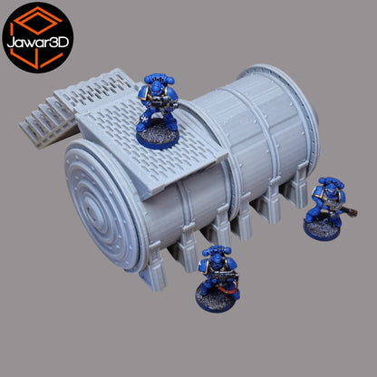 Nyxar Single Vat - 28mm Wargaming Scatter Terrain Scenery Tabletop Miniature