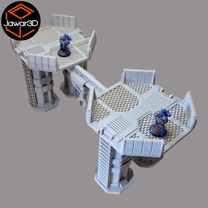 Nyxar Crane - 28mm Wargaming Scatter Terrain Scenery Tabletop Miniature