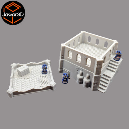 Korrin House #4 - 28mm Wargaming Scatter Terrain Scenery Tabletop Miniature