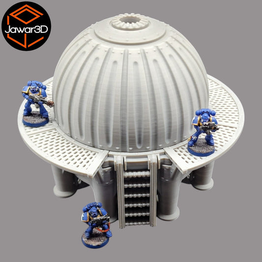 Korrin Silo - 28mm Wargaming Scatter Terrain Scenery Tabletop Miniature