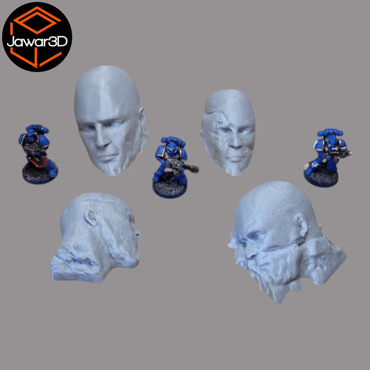 Head Stones - 28mm Wargaming Scatter Terrain Scenery Tabletop Miniature