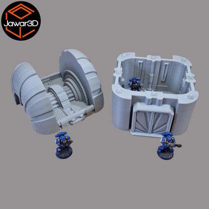 Aric Building (3 versions) - 28mm Wargaming Scatter Terrain Scenery Tabletop