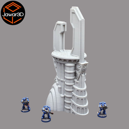 Lyra Warp Gate - 28mm Wargaming Scatter Terrain Scenery Tabletop Miniature