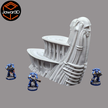 Lyra Balcony - 28mm Wargaming Scatter Terrain Scenery Tabletop Miniature