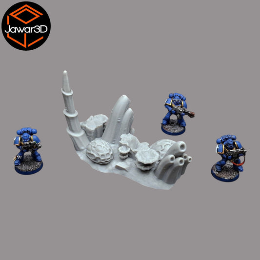 Thalor Terrain #2 - 28mm Wargaming Scatter Terrain Scenery Tabletop Miniature
