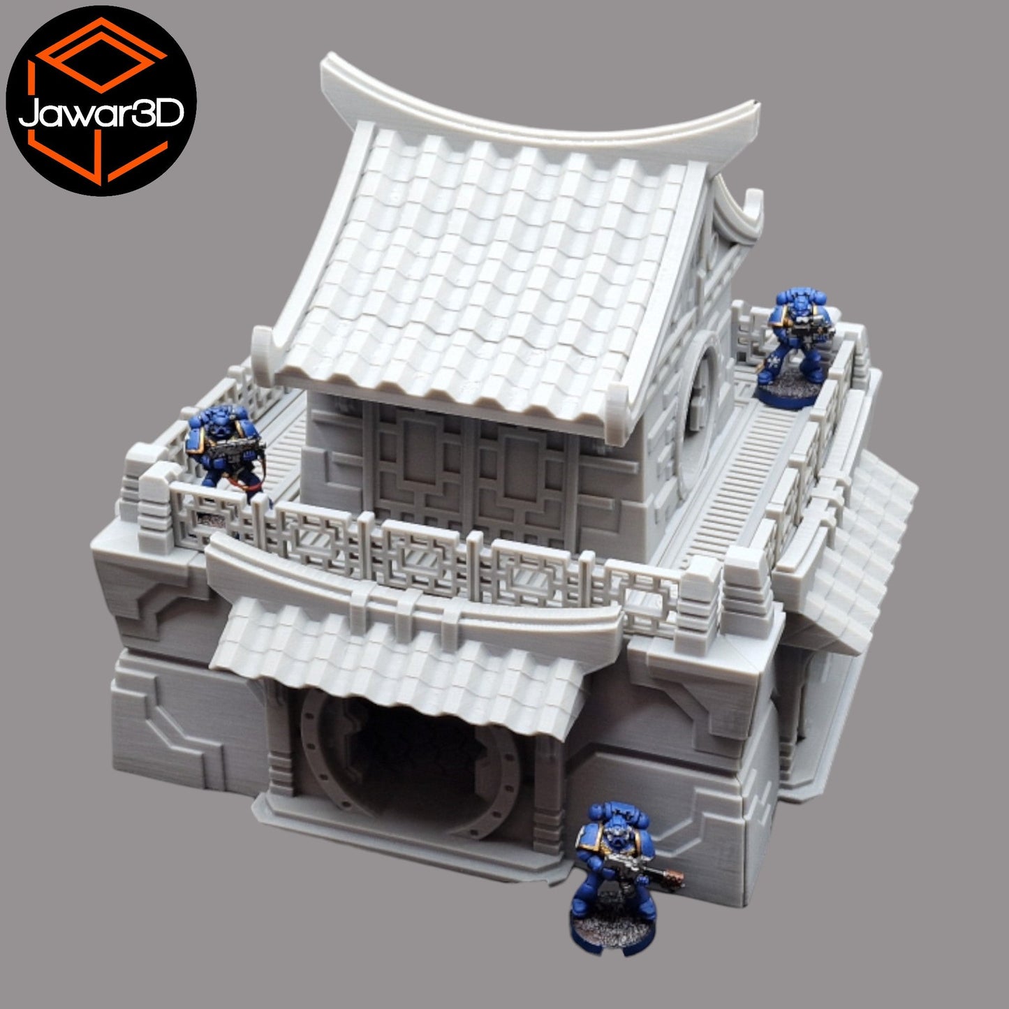 Draven Temple - 28mm Wargaming Scatter Terrain Scenery Tabletop Miniature