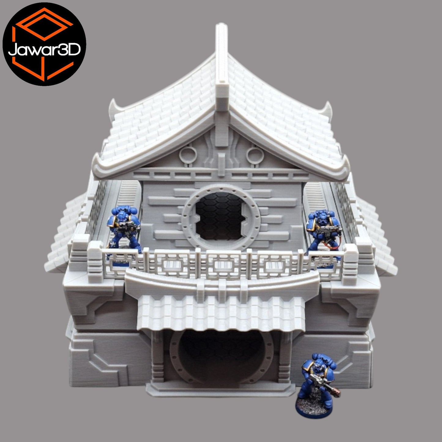 Draven Temple - 28mm Wargaming Scatter Terrain Scenery Tabletop Miniature