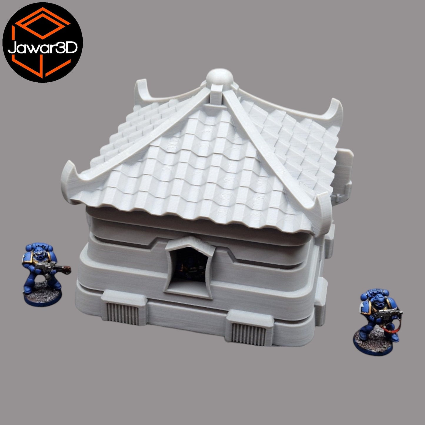 Eldrin Temple - 28mm Wargaming Scatter Terrain Scenery Tabletop Miniature