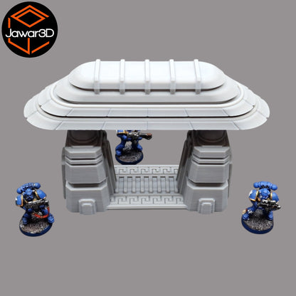 Eldrin Gate - 28mm Wargaming Scatter Terrain Scenery Tabletop Miniature