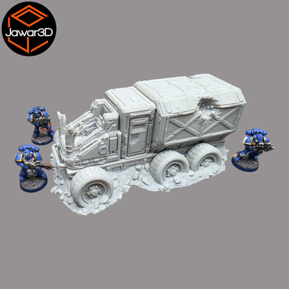 District 12 Vehicle #1 -28mm Wargaming Scatter Terrain Scenery Tabletop Miniature