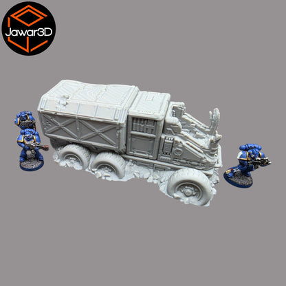 District 12 Vehicle #1 -28mm Wargaming Scatter Terrain Scenery Tabletop Miniature