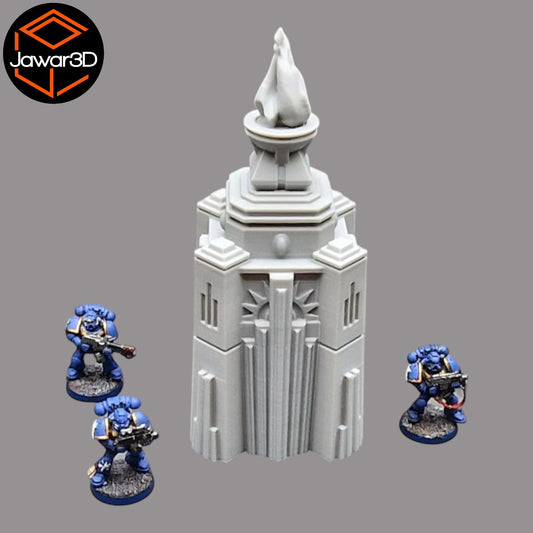 Sylas Tower #2 - 28mm Wargaming Scatter Terrain Scenery Tabletop Miniature