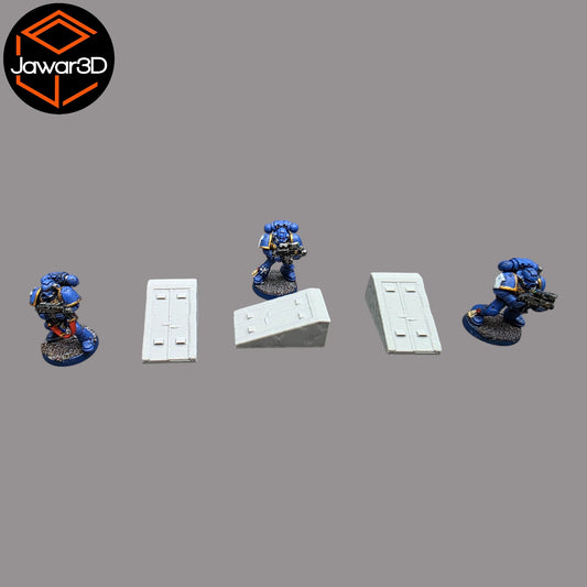 Bunker Door - 28mm Wargaming Scatter Terrain Scenery Tabletop Miniature