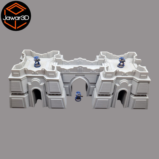 Korrin Fortress Modular Set - 28mm Wargaming Scatter Terrain Scenery Tabletop