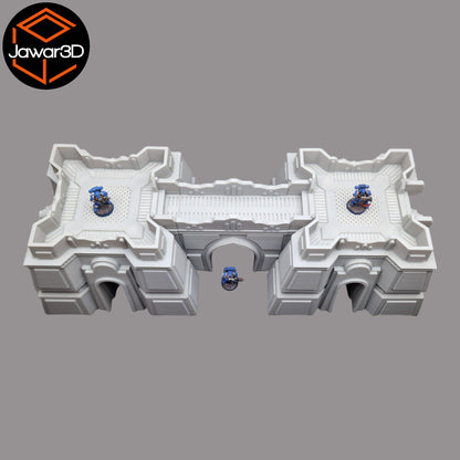 Korrin Fortress Modular Set - 28mm Wargaming Scatter Terrain Scenery Tabletop