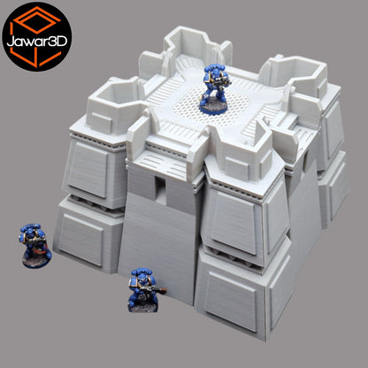 Korrin Fortress Tower - 28mm Wargaming Scatter Terrain Scenery Tabletop