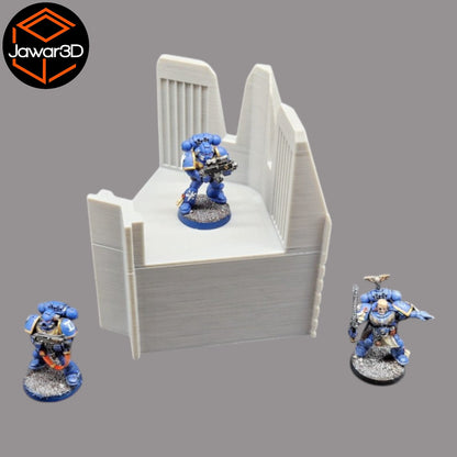 Base Corner - 28mm Wargaming Scatter Terrain Scenery Tabletop Miniature