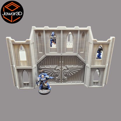 Base Gate - 28mm Wargaming Scatter Terrain Scenery Tabletop Miniature
