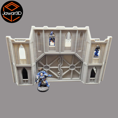 Base Gate - 28mm Wargaming Scatter Terrain Scenery Tabletop Miniature